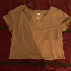 Rust XL crop top